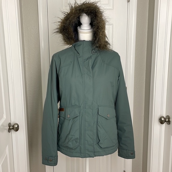 Columbia Grandeur Peak grayish green coat, size M - Picture 2 of 14